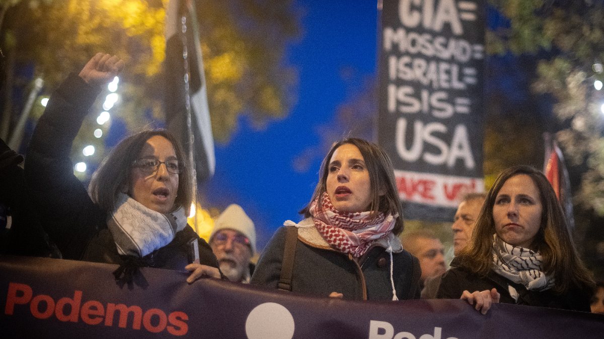 Podemos no da tregua a Israel: busca un millón de firmas para romper su pacto con la UE