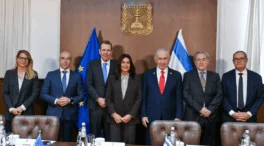 Netanyahu recibe a Vox en Jerusalén para agradecerle su «firme» apoyo a Israel