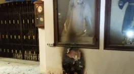 Rescatada una monja en un incendio en el convento de las Clarisas de Lorca (Murcia)