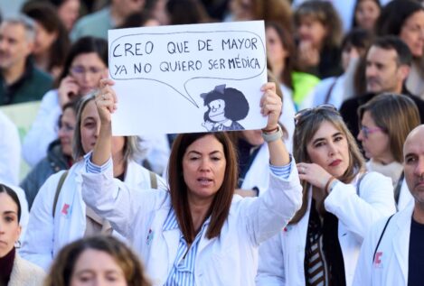 Arranca la primera huelga de médicos de 2026: séptima jornada de paros contra Mónica García