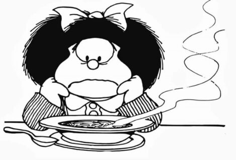 La sopa que salió de un hotel asturiano que le gustaría incluso a Mafalda