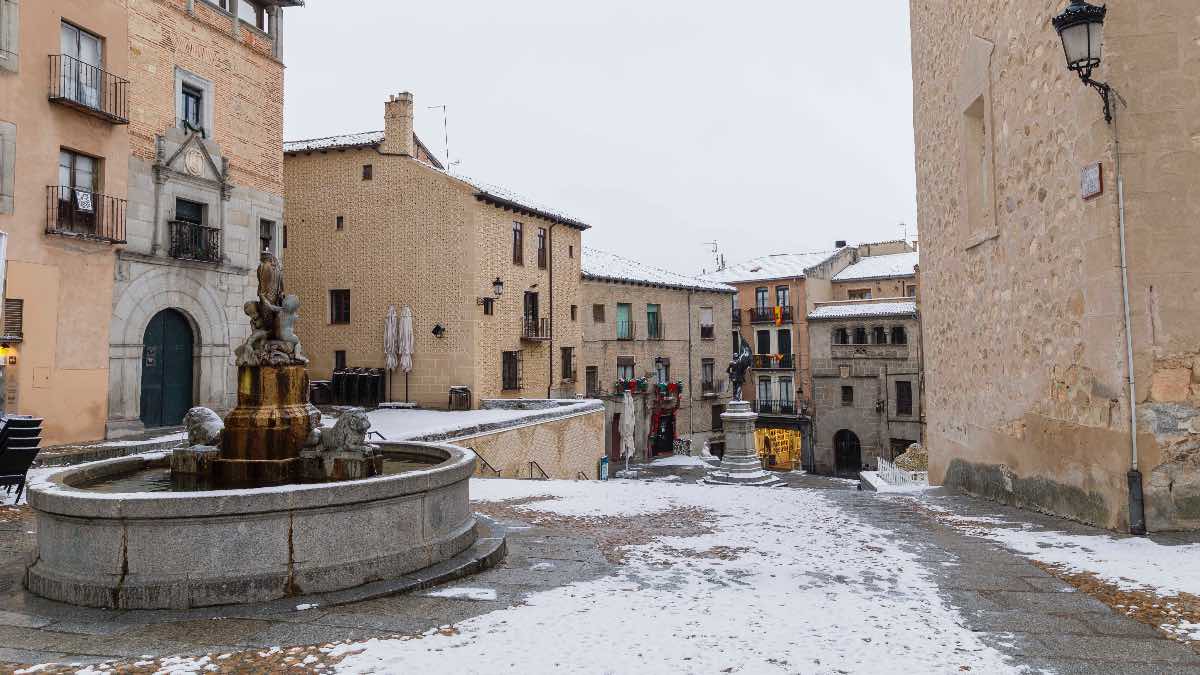 Seis provincias de Castilla y León en aviso amarillo por la nieve