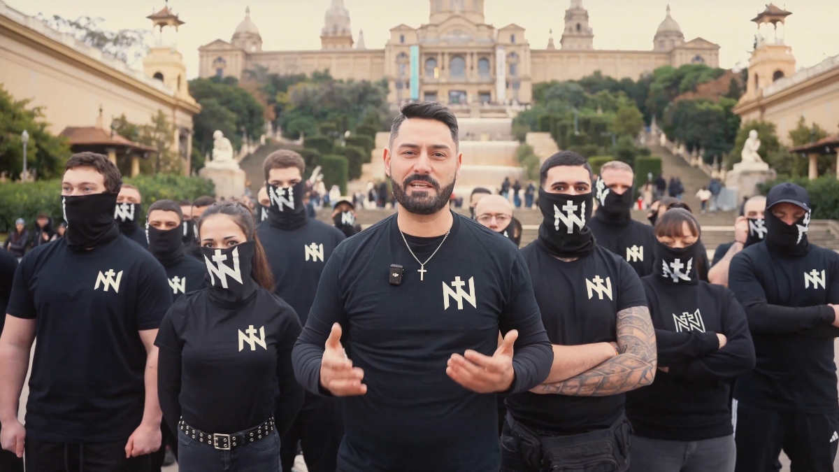 Despliegue policial en Barcelona para evitar disturbios por la llegada de Núcleo Nacional