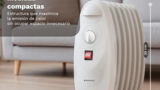 Radiadores de aceite de bajo consumo: calefacción inteligente para un invierno cálido y eficiente