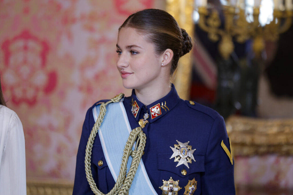 Princesa Leonor en la Pascual militar del 6 de enero de 2026.