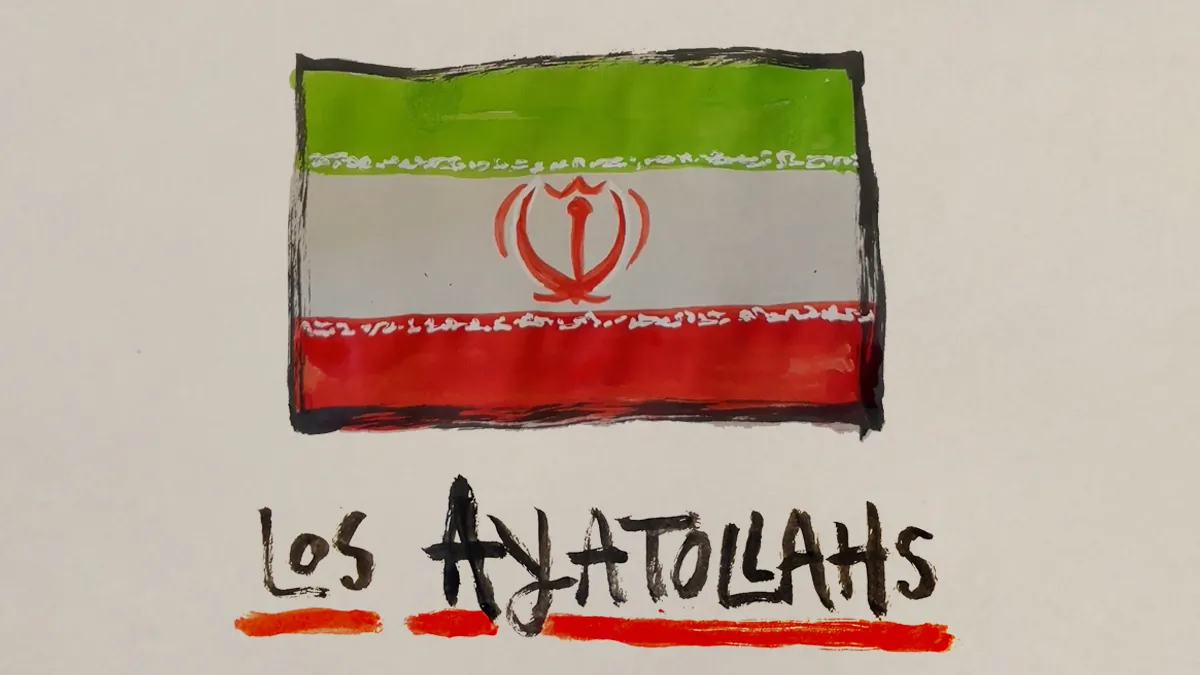 La viñeta animada sobre... los ayatolás