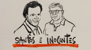La viñeta sobre... Santos e inocentes