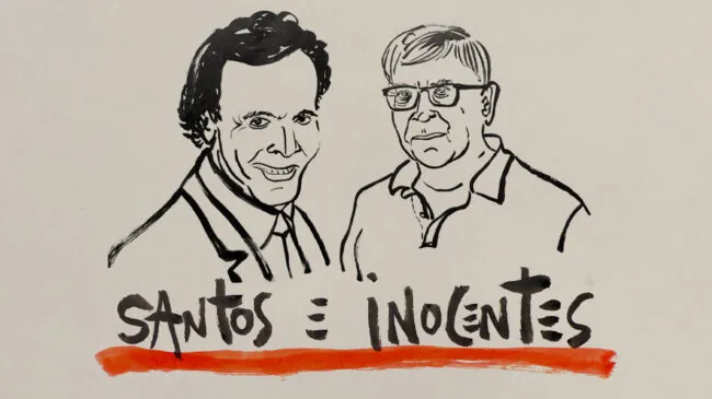 La viñeta sobre... Santos e inocentes