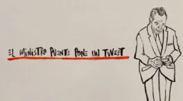 La viñeta sobre... Puente pone un tweet