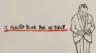 La viñeta sobre... Puente pone un tweet