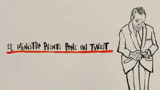 La viñeta sobre... Puente pone un tweet