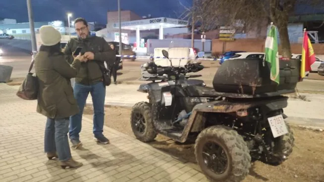 Un vecino rescata a 16 personas con su quad en Adamuz tras el accidente: «No soy un héroe»