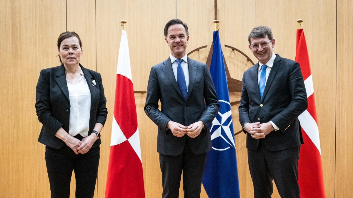 Dinamarca y Groenlandia piden a Rutte una misión de la OTAN en la isla del Ártico