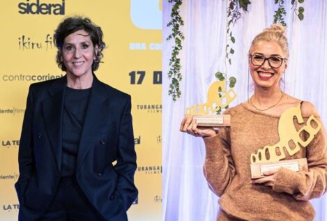 La actriz Elvira Mínguez y la cineasta Cristina Urgel, nominadas en los Premios Goya 2026