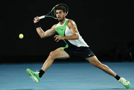 Alcaraz rompe el muro de los cuartos de final ante Álex de Miñaur en el Open de Australia