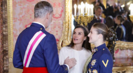 Felipe revalida su papel como asesor de Leonor y muestra su unión a Letizia en la Pascua Militar