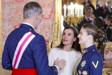 Felipe revalida su papel como asesor de Leonor y muestra su unión a Letizia en la Pascua Militar