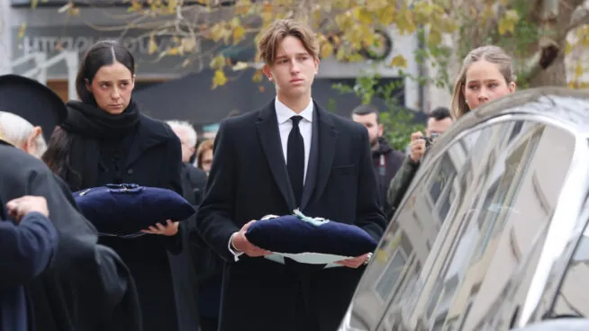 Arístides, el guapo primo del rey Felipe que ha tenido un papel clave en el funeral de Irene