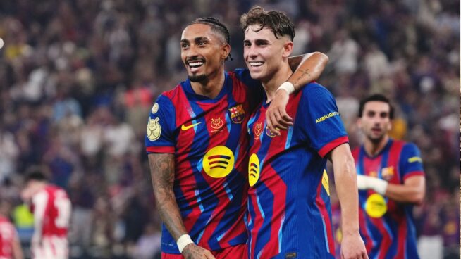 El Barça se pega un festín de goles ante el Athletic para pasar a la final de la Supercopa