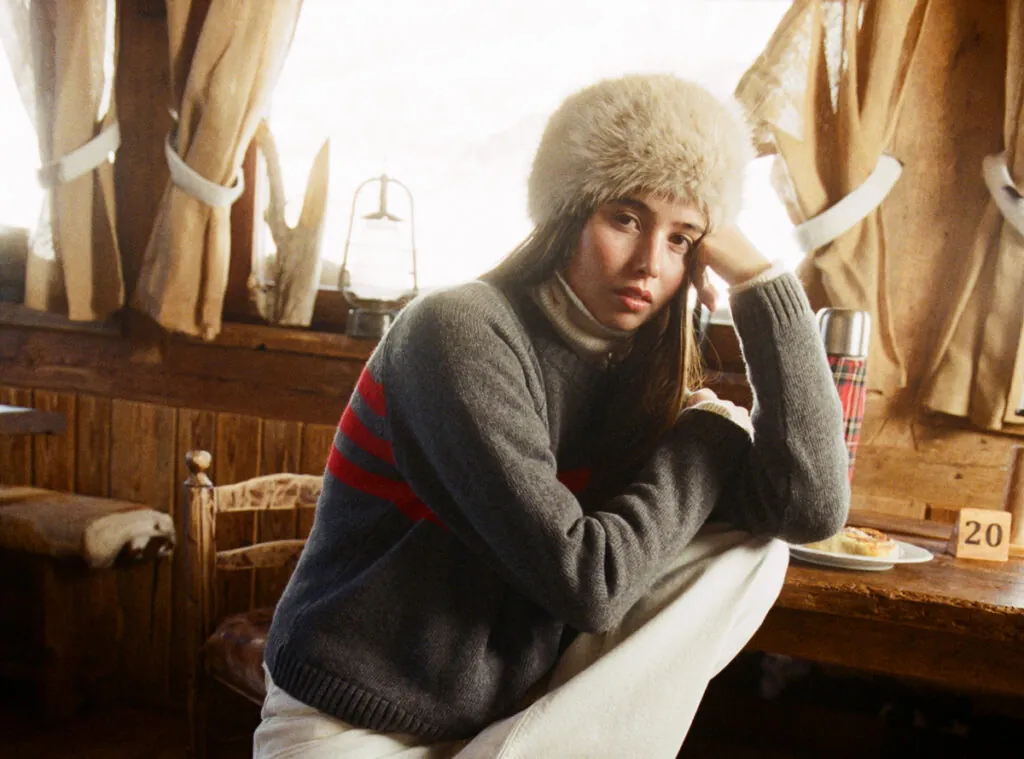 Gorro de pelo de la firma Brownie