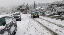 Suben a 150 las vías afectadas por el temporal: nieve en Madrid y lluvia en Extremadura