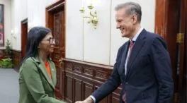 Delcy Rodríguez recibe a embajadores de varios países europeos, incluida España