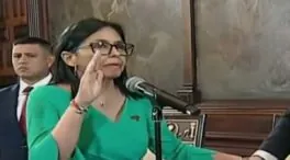 Delcy Rodríguez, investida presidenta de Venezuela tras la captura de Nicolás Maduro