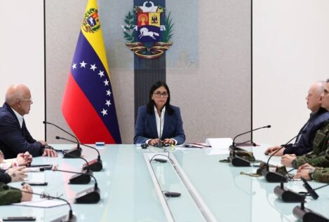 Delcy Rodríguez exige desde Caracas a Trump la «inmediata liberación» de Maduro y su esposa