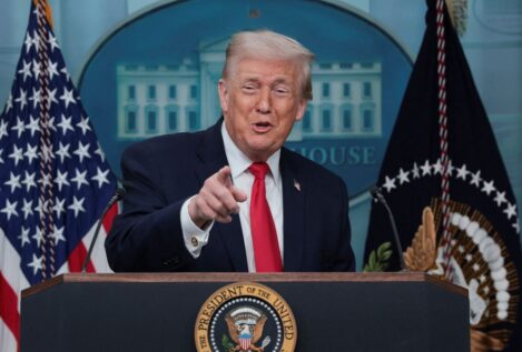 Trump dice que le «encantaría» involucrar a Machado en la transición de Venezuela