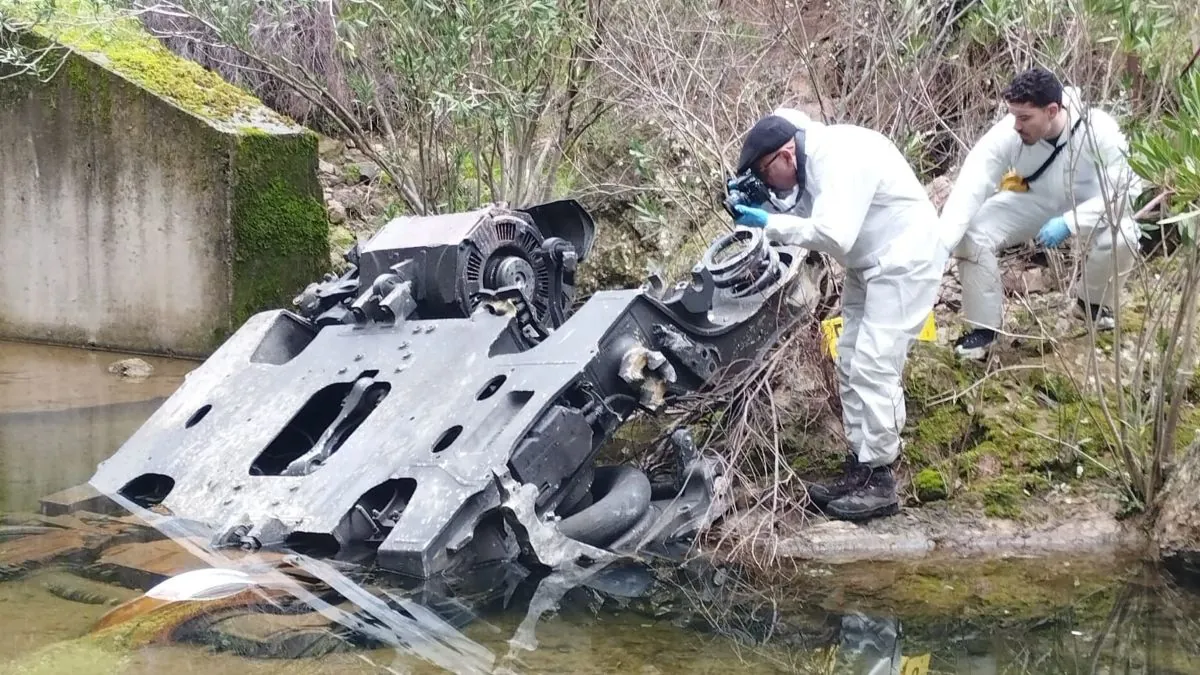 Hallan una parte del tren que puede ser clave para saber el motivo del accidente en Adamuz