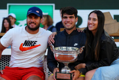 Álvaro, el hermano veinteañero de Alcaraz que le lleva a la gloria en Australia: «Sabe muchísimo de tenis»
