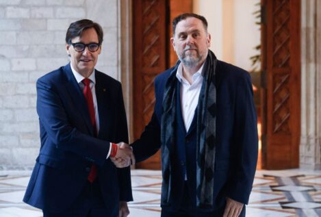 Illa y Junqueras escenifican el pacto de financiación con un encuentro en la Generalitat