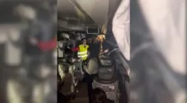 VÍDEO | Interior de un vagón del Iryo accidentado tras el choque con un Alvia en Adamuz (Córdoba)