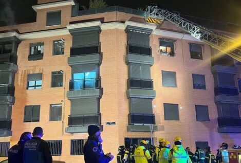Los fallecidos en el incendio de Madrid son una mujer de 90 años y dos hermanos de 66 y 56