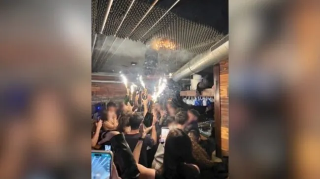 La investigación apunta a unas bengalas como origen del incendio en el bar de Suiza