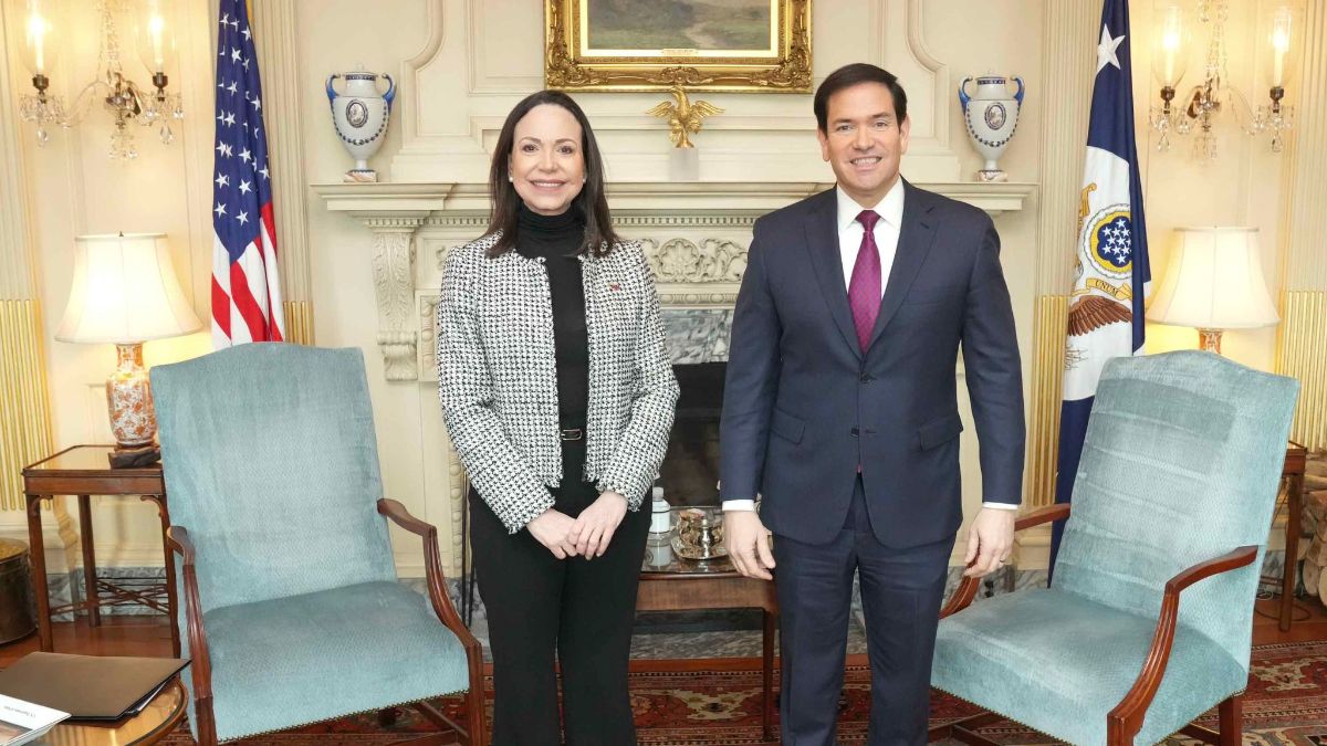 Machado cree que Venezuela es «prioridad» para Trump tras su reunión con Rubio