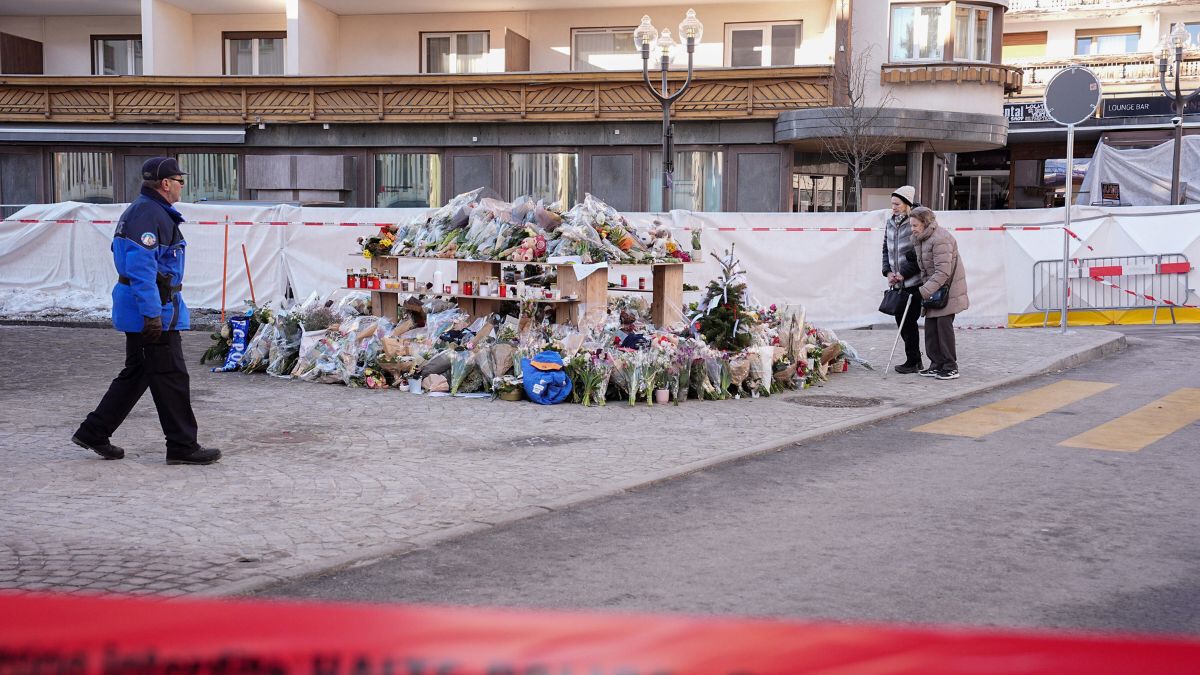 La Policía suiza identifica otros 16 cadáveres del incendio de Año Nuevo en Crans-Montana