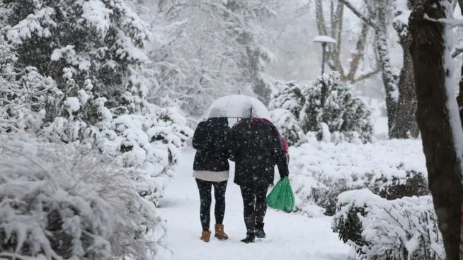 La intensa nevada de Madrid, en imágenes: así están las carreteras y calles de Las Rozas, Majadahonda y otras zonas afectadas