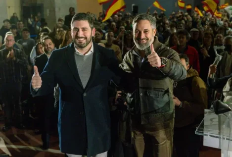 Abascal avisa a Azcón en su primer acto en Aragón: «Le pasará lo mismo que a Guardiola»