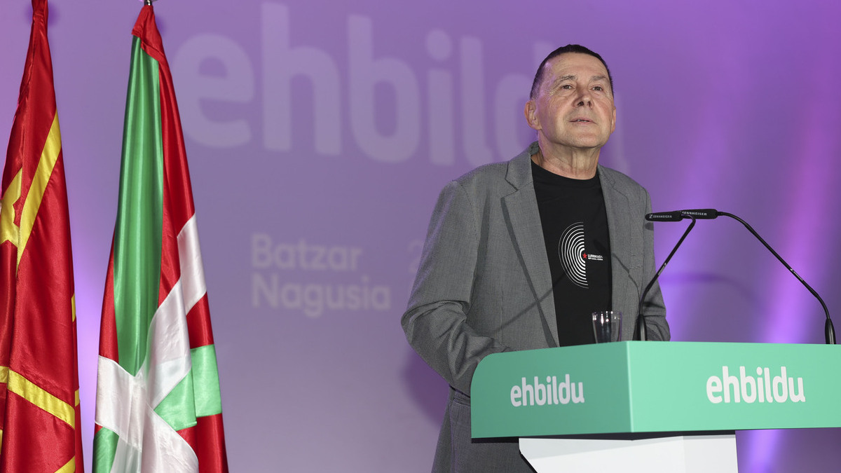 Otegi insiste en una lista nacional en las generales para actuar como pueblo vasco
