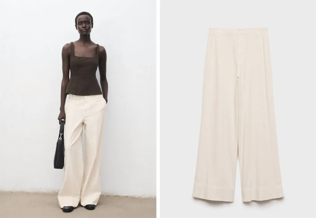 Vaquero blanco de Mango. (PVP: 19.99€)