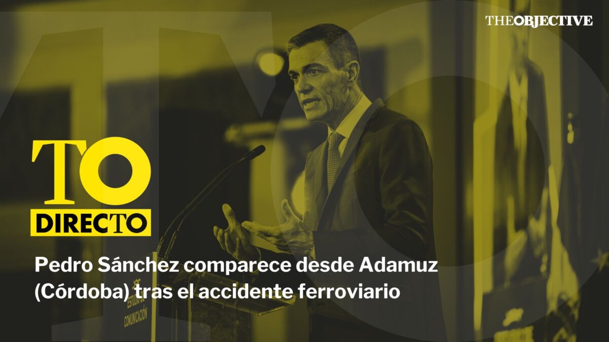 DIRECTO | Pedro Sánchez comparece desde Adamuz (Córdoba) tras el accidente ferroviario