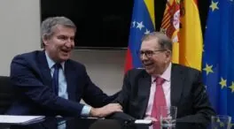 Feijóo se reúne con Edmundo González y pide acabar con la presidencia «ilegítima» de Delcy