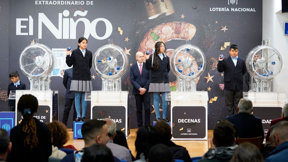 6.703, primer premio de la Lotería del Niño 2026