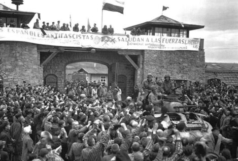 Víctimas del franquismo piden al Senado usar la pancarta de los republicanos en Mauthausen