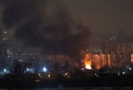 Rusia lanza un ataque masivo contra Kiev en medio de las negociaciones de paz