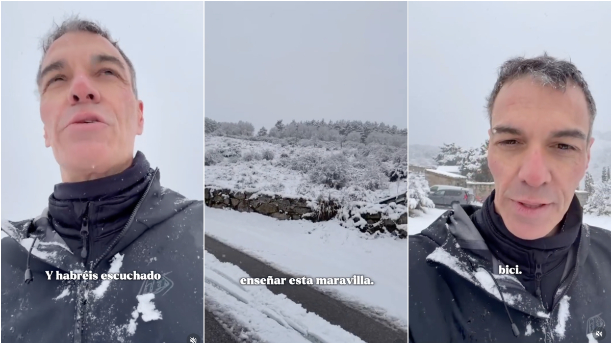 Enduro, el deporte que practica Sánchez en la nieve exige mucha resistencia y gran equilibrio