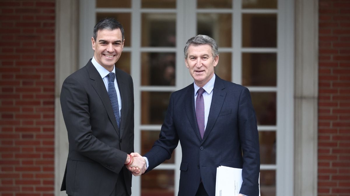 La reunión entre Sánchez y Feijóo será el próximo lunes por la tarde en la Moncloa
