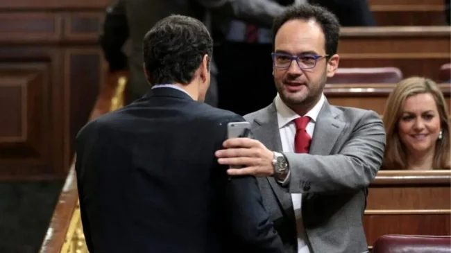 Antonio Hernando creó en 2021 la 'gestapillo' del PSOE para controlar las causas judiciales