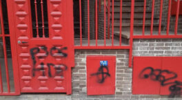 Vandalizan de nuevo la sede del PSOE de Leganés con símbolos fascistas